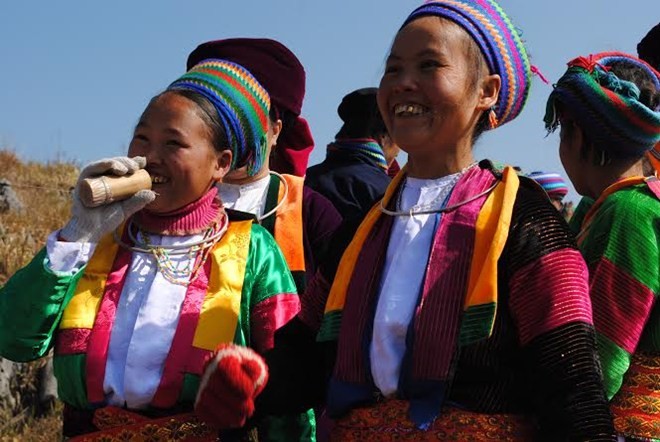 Người Mông ở Mèo Vạc mở Hội mừng xuân - ảnh 1